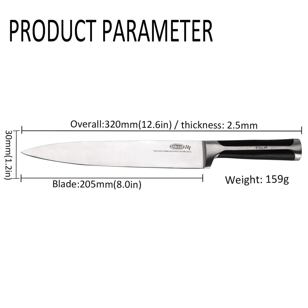 Sharp Stainless Steel Fruit Knife Chef Knife Cheese Slicing Knife Kitchen Tool