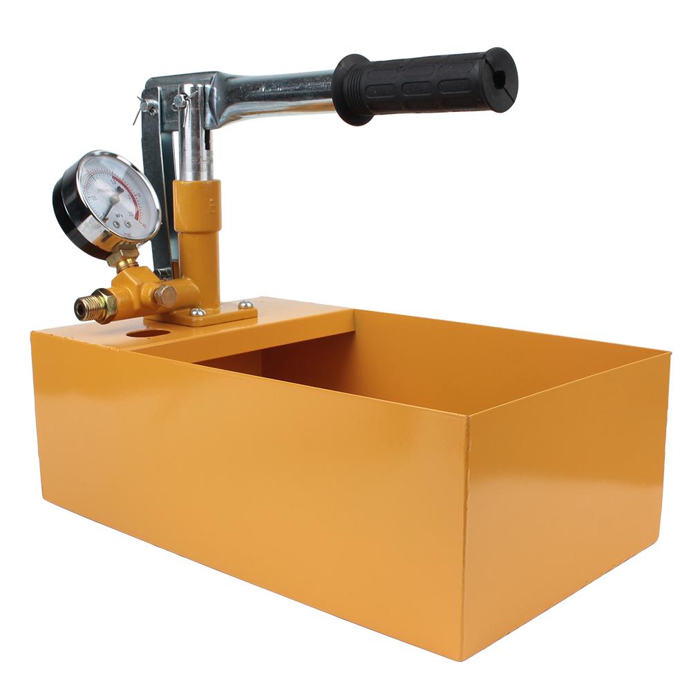 Насос для испытания масла со шлангом G1/2 дюйма, насос для испытания давления 2,5 МПа, тестер давления воды 25 кг, ручной гидравлический испытательный насос, машина
