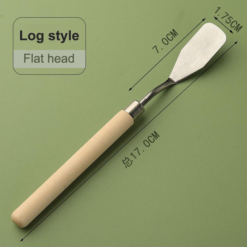 Набор скребков из нержавеющей стали, палитра, гуашь, нож для масляной живописи, штраф