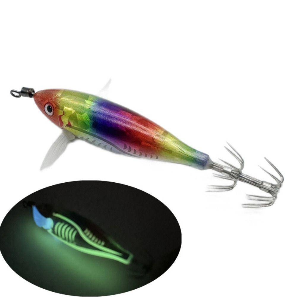 Свинцовое грузило, крючок для кальмара, рыболовные снасти, приманка для осьминога, 2023, приманки для деревянных креветок, реалистичные