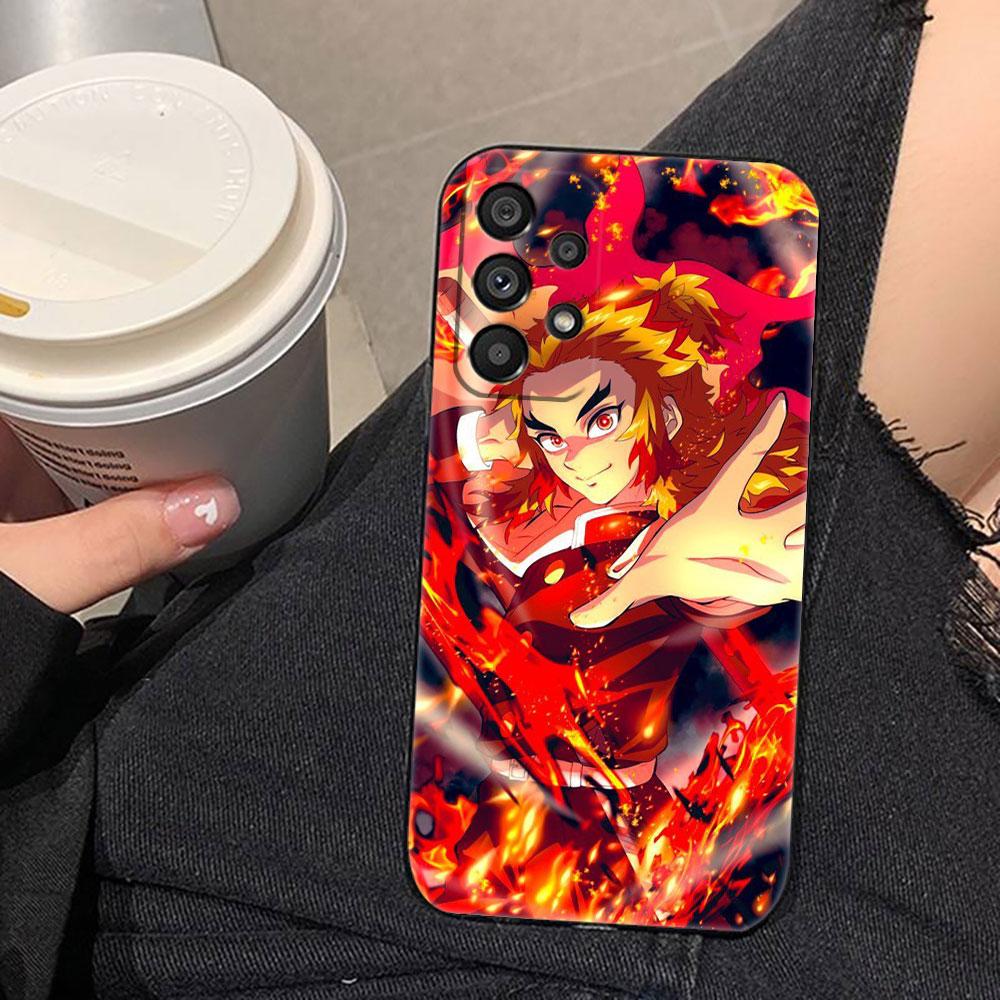 Чехол для телефона Demon Slayer Танджиро для Samsung A73 A72 A71 A57 A56 A55 A54 A53 A52 A51 A37 A36 A32 A23 A22 A16 A15 A14