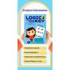 1 шт. Логический ключ Английская детская игра-головоломка Логический ключ игра-головоломка