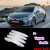 Chrome Handles Cover Trim for Toyota Corolla Auris E210    Car Accessories Stickers Auto Styling Handle