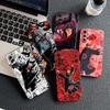 Phone Cover for Samsung Galaxy S25 S24 S23 FE Plus Ultra S7 Edge A16 A15 5G s25+ Casing Case Pain Akatsuki Narutos Itachi Uchiha