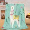 Cartoon fish animal Printed Blanket for Sofa Bed Travel Camping Living Room Office Conditioning Blanket for All Seasons Gifts