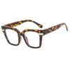 Thick Frame Oversized Square Reading Glasses Women Men Blue Light Protection Big Black Eyeglasses Transparent Computer Glasses