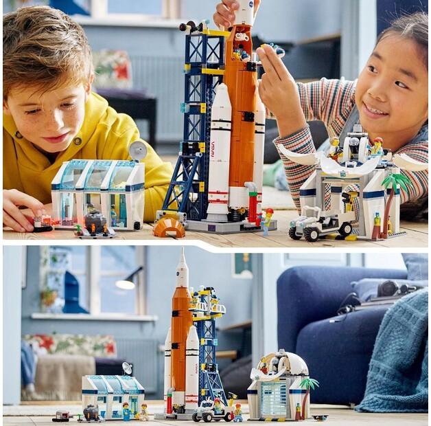 LEGO City 60351 Запуск ракеты с космодрома