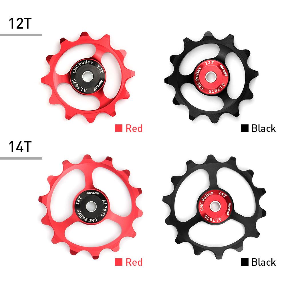 12T/14T MTB велосипедный задний переключатель жокей-колесо 9/10/11 скоростной направляющий шкив детали велосипеда