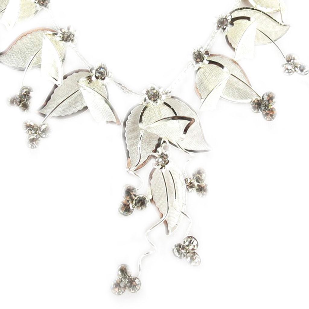 Les Trésors De Lily [E1396] — Белое дизайнерское колье «Гала»