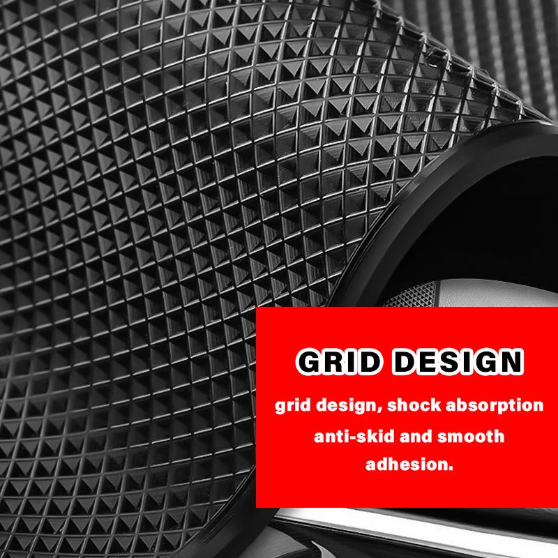 1Pc Car Dashboard Anti Slip Mats Phone Silicone Pad Auto Accessories For VW GTI Polo Golf Tiguan Passat Arteon Touareg CC Taigo zr2