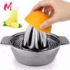 304 Stainless Steel Lemon Orange Juice Squeezer Blender Juicer Maker Hand Manual Press Kitchen Household Small Juice Extractor