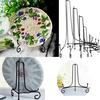 4\\\" - 12\\\" Iron Easel Classic Display Stand Bowl Plate Photo Frame