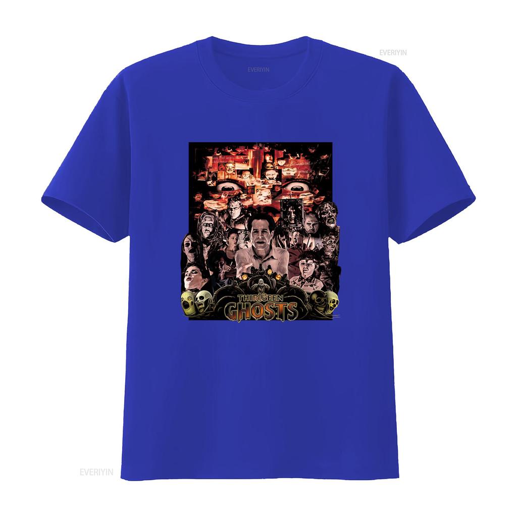 Thirteen Ghosts Horror Movie T Shirt for Cotton vintage Washed Stylish graphic designer clothes fashion Comfortable