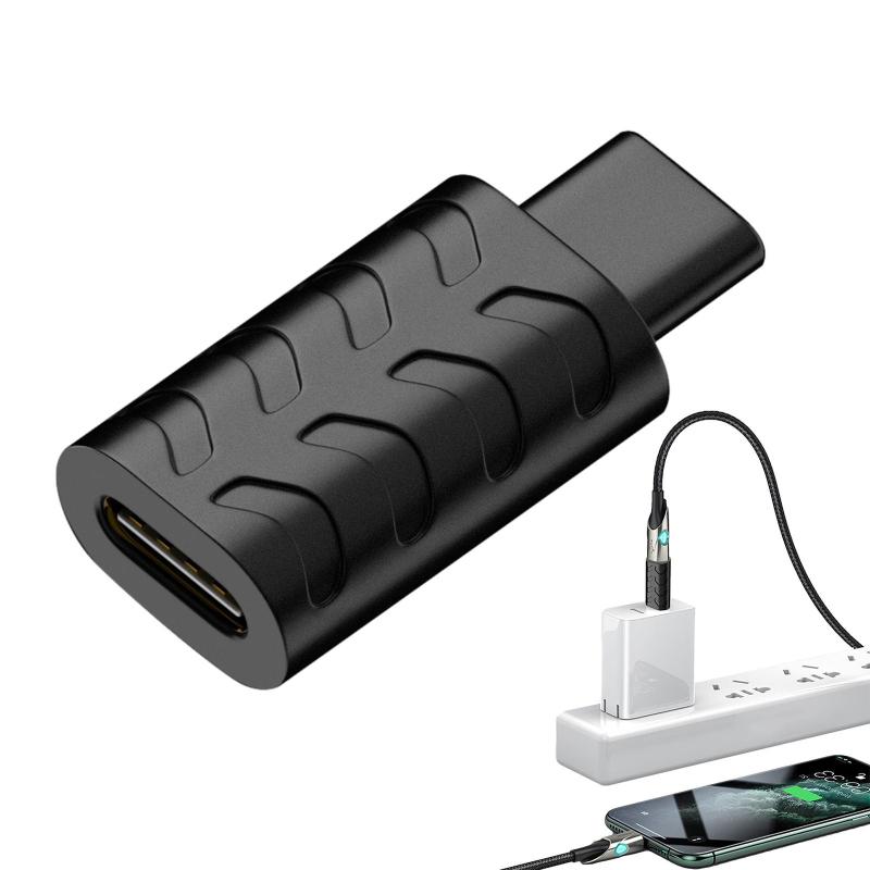 Адаптер-расширитель OTG Type-C, скорость 10 Гбит/с, конвертер Type-C (папа) на Type-C (мама), штекер, защитное гнездо
