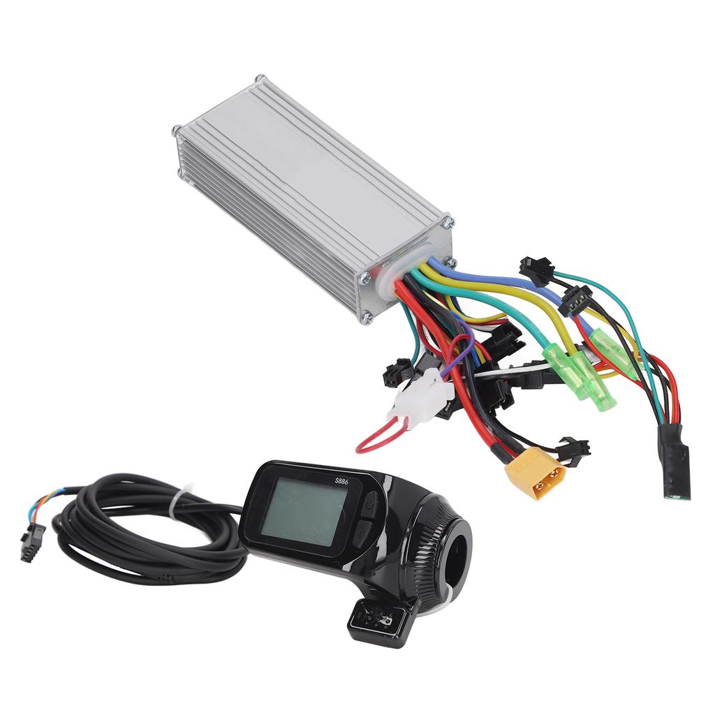 Контроллер двигателя велосипеда комплект 28A 3648V 500W S886LCD измеритель алюминиевый сплав скутер бесщеточный контроллер
