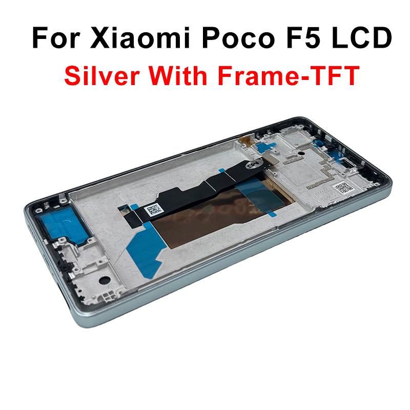 AAA++ OLED для Xiaomi Poco F5 Pro LCD Сенсорный Экран 23049PCD8G Дисплей Дигитайзер для Poco F5 LCD 23013PC75G Запасные Части 1