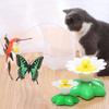 Bird Bee Indoor Play Dog Kitten Pet Supplies Cat Training Toys Pet Teaser Toys Rotating Cat Toy