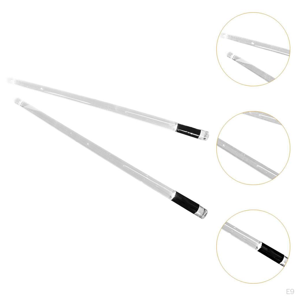 2 шт. светящиеся барабанные палочки светящиеся наконечники барабанные палочки легкие прохладные перкуссии