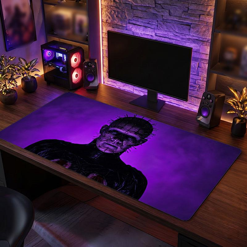 Big Mouse PadHellraiser Pinhead Extended Soft Desk Mat Gaming Office Computer Table Decor Mat