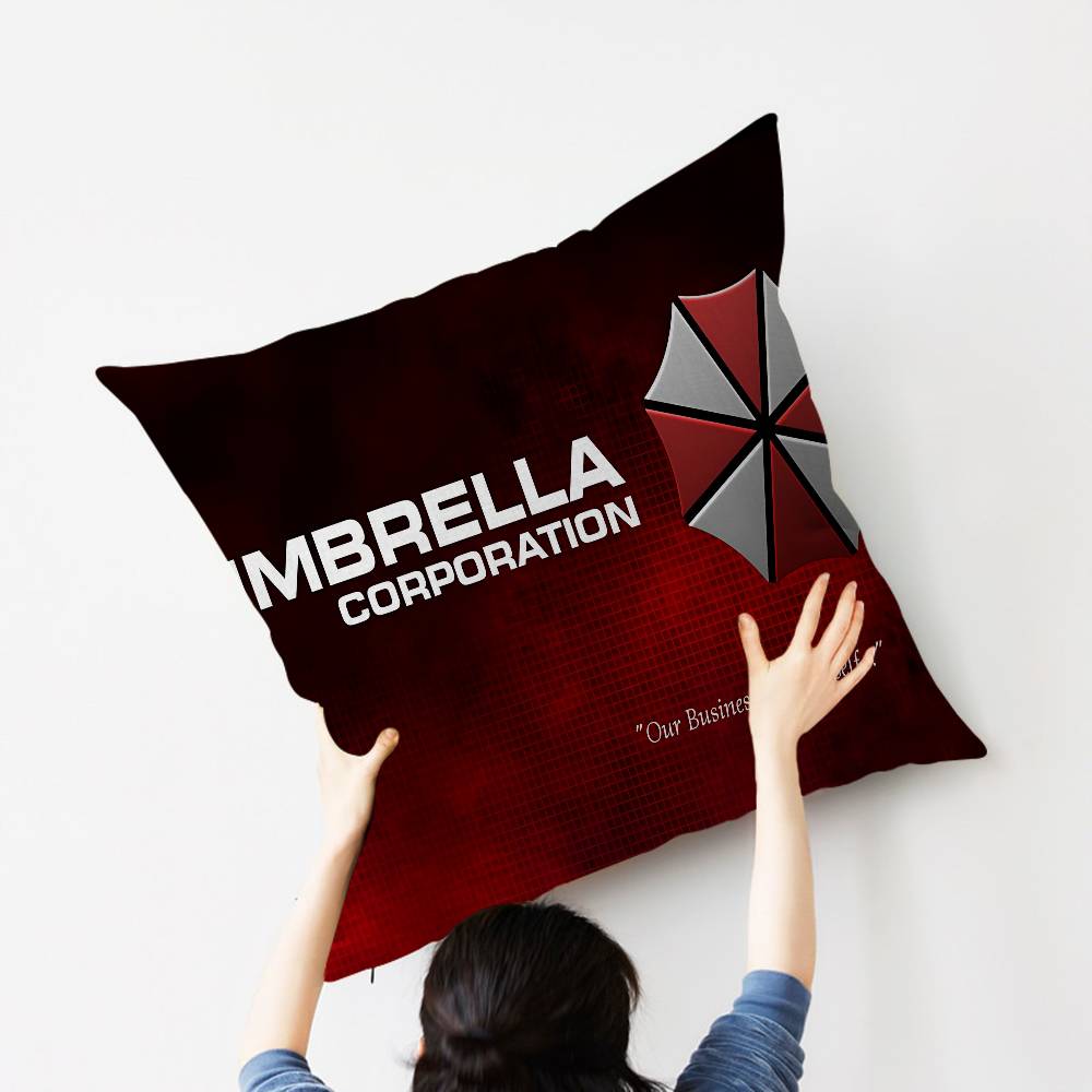 Horror Movie U-Umbrella C-Corporation Pillow Gift Home Office Decoration Bedroom Sofa Car Cushion Cover Case 45X45