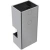 Модульный камин KRATKI NBC/EASY BOX 7 кВт Ø 160 стальной корпус Белый С закрывающимися дверцами