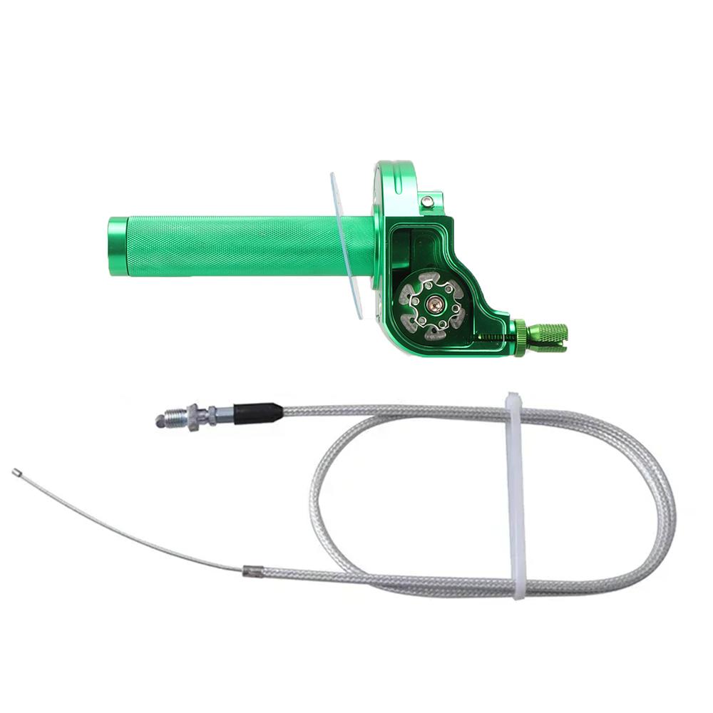 7/8'' 22 мм ЧПУ Алюминиевая Ручка Газа Мотоцикла Руль Ручка Газа Поворотная Для Питбайка Грязевого Байка Мотокросса Квадроцикла Внедорожника