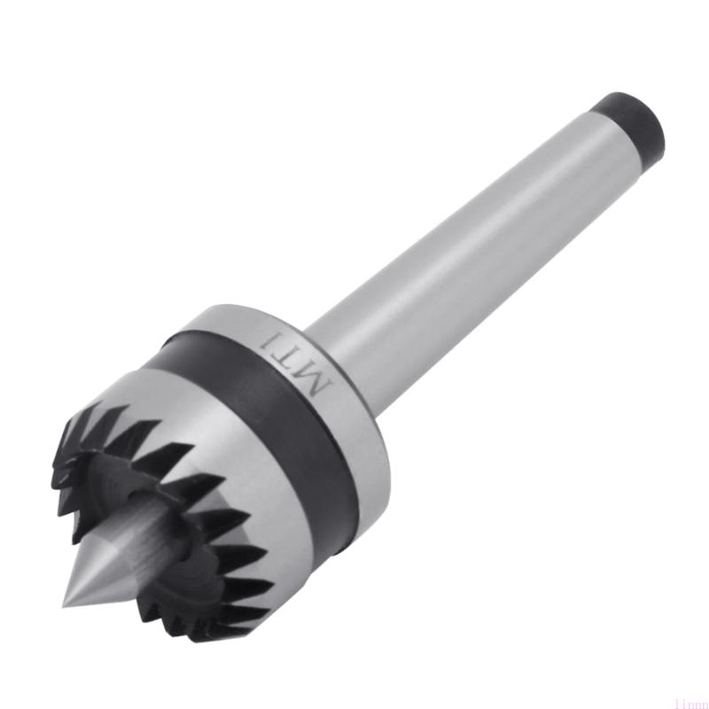 Multitooth Lathe Center MT1 MT2 Live Bearings Tailstock Center Perfect for Both and Metalworking Lathe