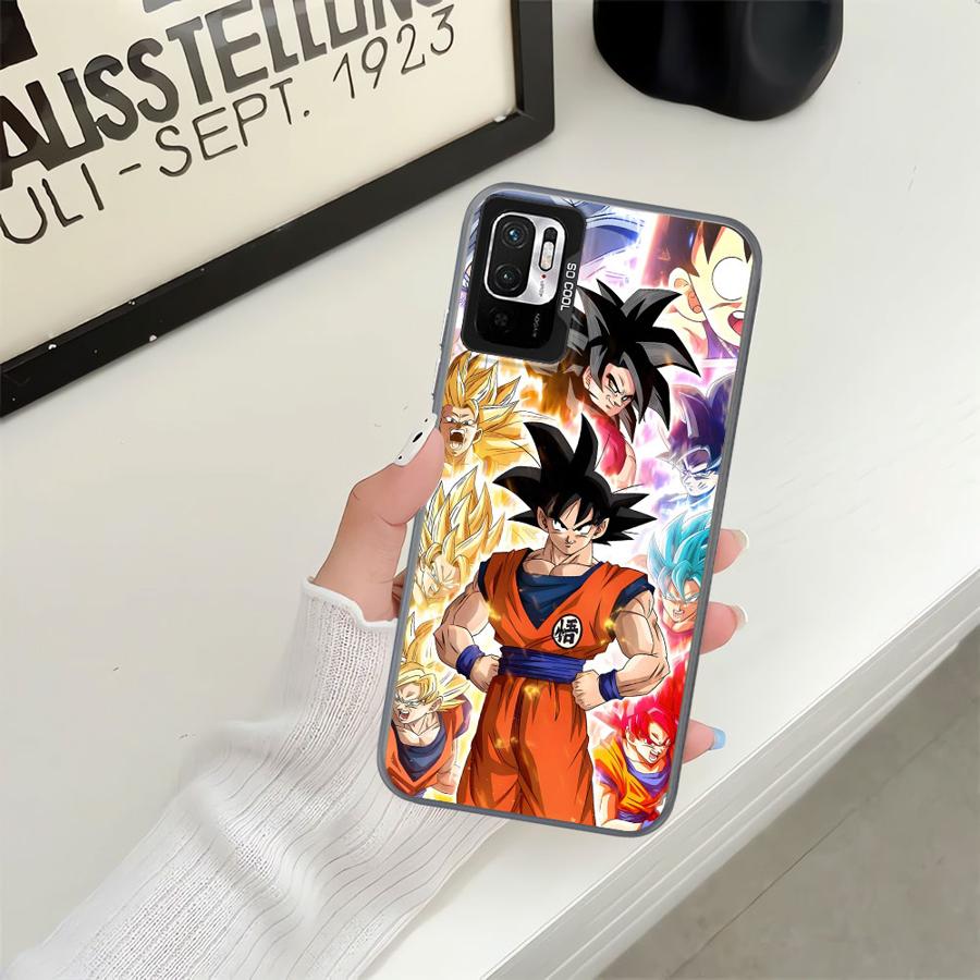 Soft Shell Phone Case for Xiaomi Poco X3 Pro X3 NFC C61 C51 C50 Cool New Dragons Ball Anime