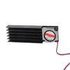 Продвинутая система охлаждения с термопрокладкой для M.2 NVMe SSD, теплоотвод из алюминиевого сплава, 5 В, двухканальный дизайн