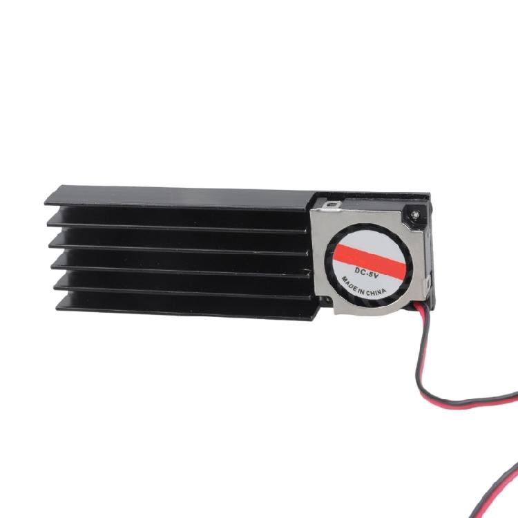 Продвинутая система охлаждения с термопрокладкой для M.2 NVMe SSD, теплоотвод из алюминиевого сплава, 5 В, двухканальный дизайн