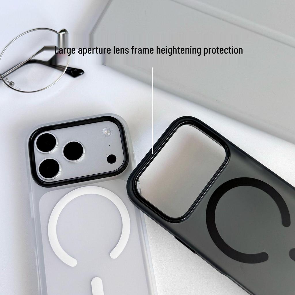 Матовый Ультратонкий Магнитный Чехол для iPhone 17 Pro Max: Apple 16 Skin-Feel 15 Pro Полное покрытие 14 Жесткий