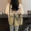 Легкая повседневная сумка женская большой вместимости новая осенне-зимняя универсальная на плечо сумка-мессенджер сумка-тоут для поездок на работу