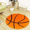 Sports Football Door Mat Household Non-Slip Round Floor Mat Living Room Coffee Table Bedroom Carpet