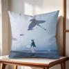 Game Sky ChilDRen of the LLight Cushion Cover Natural Linen Organic Fabric DoubleSided Printing Couch Pillow Covers Home Decor