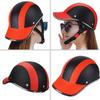 Safety Bicycle Helmet Baseball Cap Style Bike Hard Hat Light Motorcycle Half Helmet  MTB