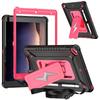 Чехол для планшета iPad 10.2 (2021)/(2020)/(2019)/Про 10,5-дюймовый (2017) Чехол-подставка из ПК + силикона с плечевым ремнем