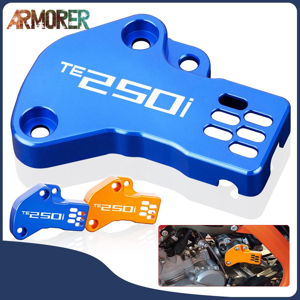 Motorcycle CNC Aluminum Accessories Sensor Guard Cover Protector For TE250I TE 250I TE250 i TE 250 i 2018