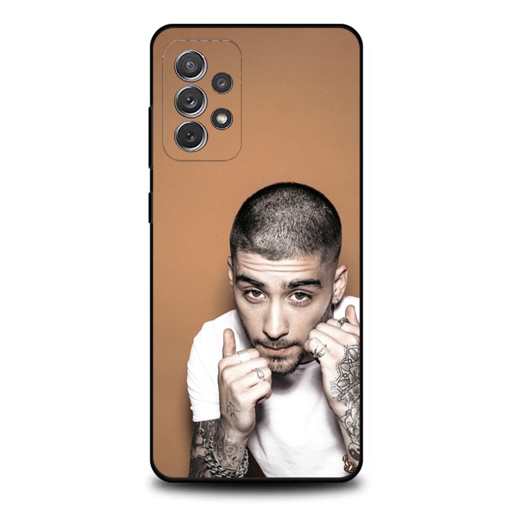 Чехол для телефона певца Зейна Малика для Samsung S25, S24, S21, S22, S23, S30, Ultra, S20, Plus, Fe, Lite, Note, 10, 9, 5G Черный чехол