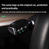 LUCKEASY Для Tesla Model 3 Model Y Рестайлинг интерьера Накладка model3 2022-2023 Автомобильный ABS Черный Красный Белый Защитная крышка селектора