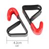 Black+Red Garage Organization Tool Metal Garden Small U Hooks Garage Hooks Hangers Wall Mounting Garage Storage Hooks