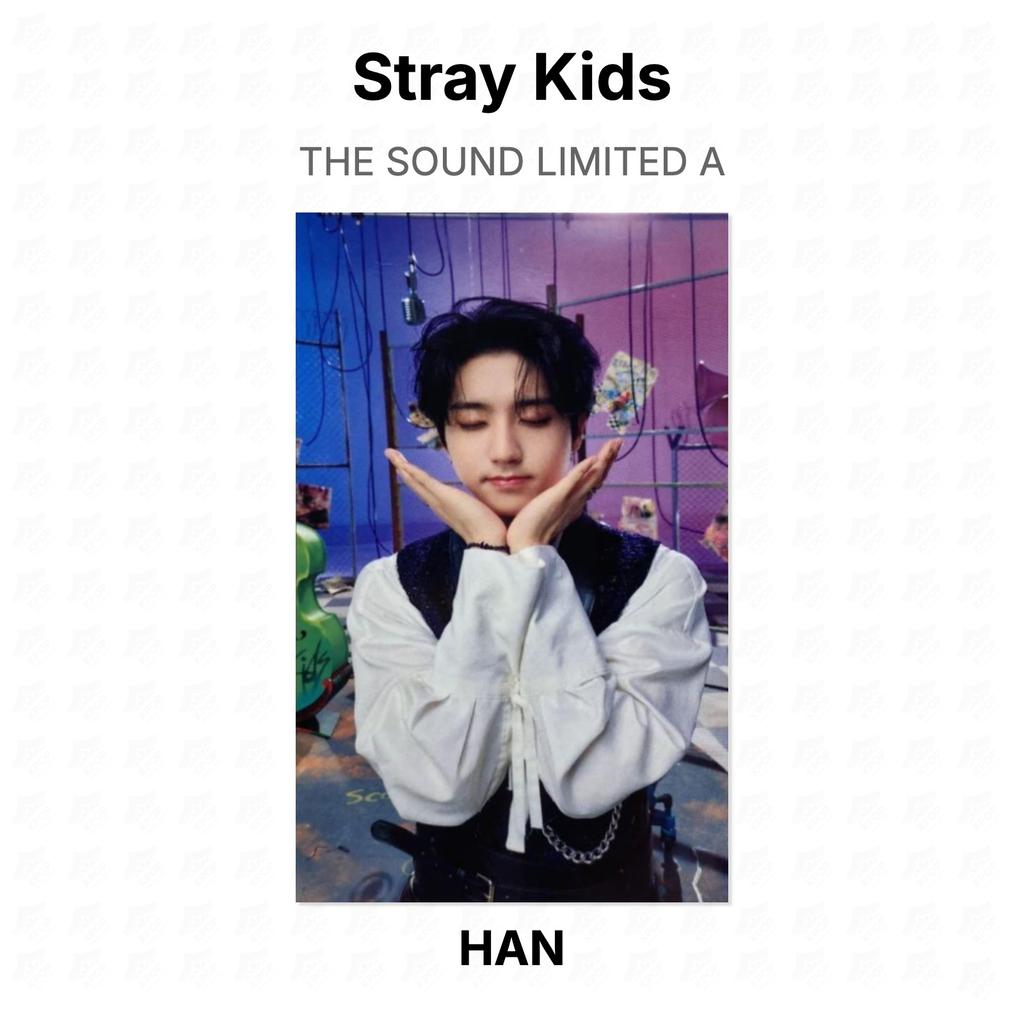 Stray Kids THE SOUND LIMITED A Официальная фотокарточка