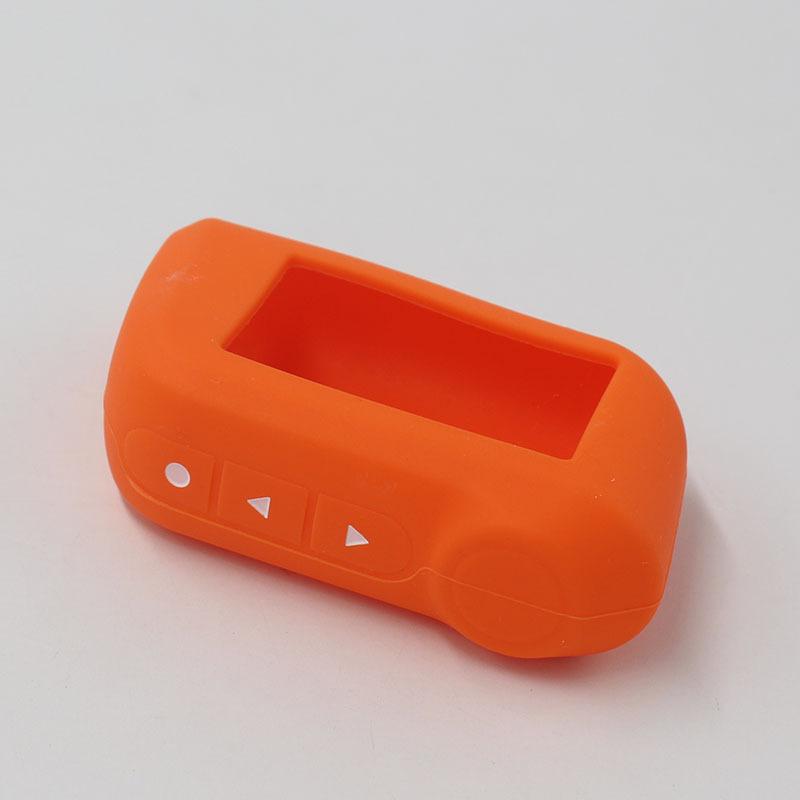 Новый двухсторонний силиконовый чехол для автомобильного ключа, портативный Starline A93, экологически чистый силиконовый автомобильный дистанционный брелок для русской сигнализации