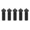 5 шт., насадка Hotend для 3D-принтера, закаленная сталь, резьба M6, 0,4 мм, насадка для принтера QIDI X‑Max3 X‑Smart3
