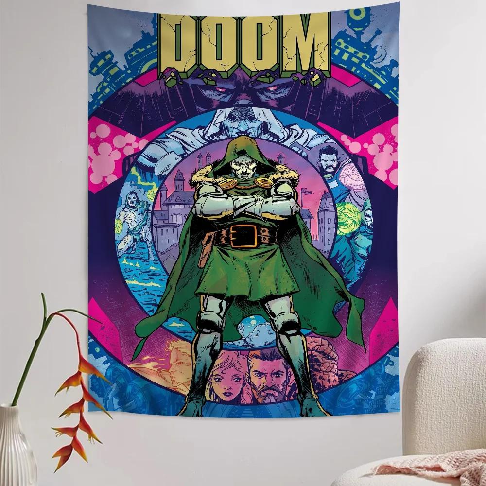 MF DOOM Цветной Гобелен Настенный Подвесной Таро Хиппи Ковры Настенные Декор Комнаты в Общежитии Дома