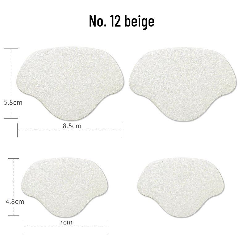 Самоклеящиеся микрофибровые заплатки для ремонта подкладки обуви для пяток и кроссовок