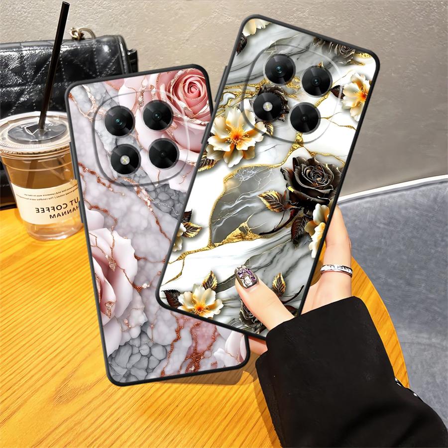 Чехол для Xiaomi Redmi Note 11S 11 13 12 Pro Plus 10S 9s 10 9 8 Pro 12S Мягкая задняя крышка телефона Интересный Мрамор