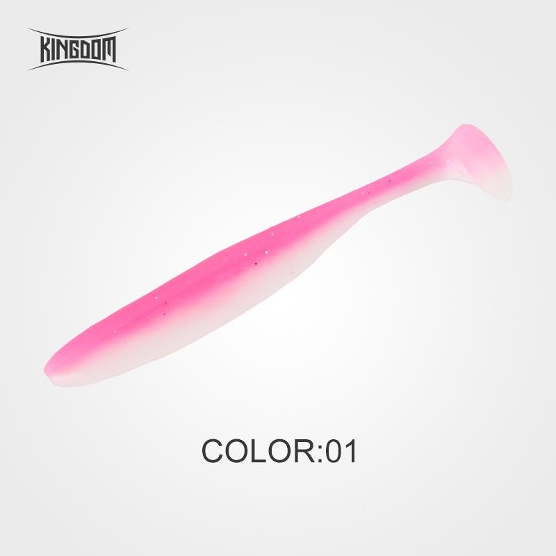 Kingdom Мягкие приманки для рыбалки с яркими червями, 72 мм 100 мм, искусственные рыболовные приманки, джиг-приманки для плавания, Т-образные рыболовные снасти, рыболовные приманки