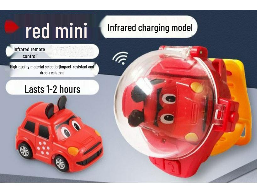 Children's Remote Control Engineering Vehicle Toy - G Watch Model (White Rabbit Capybara)