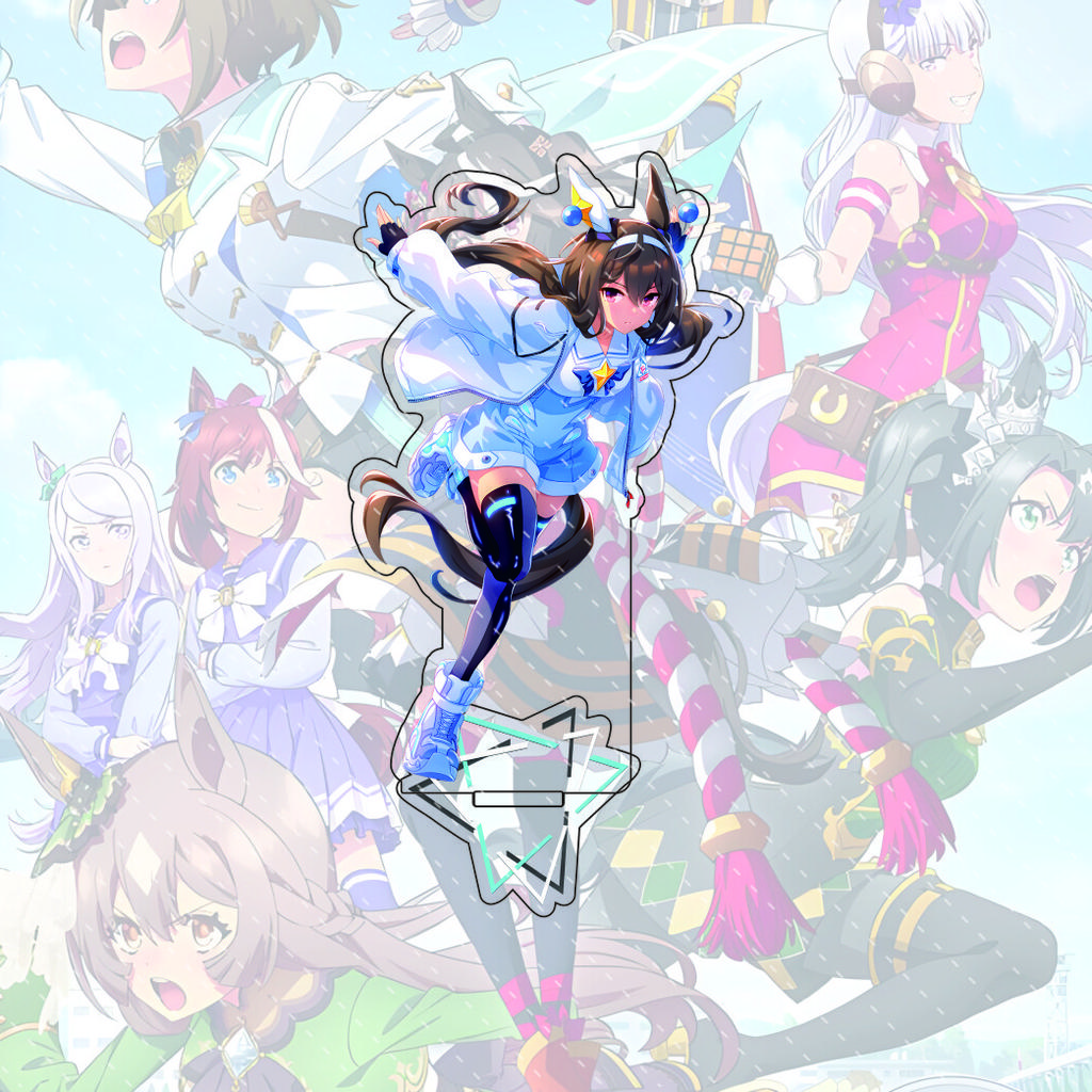 Game anime Pretty Derby 15 cm acrylic stand figure standing model multiple theme series desktop decoration gift
