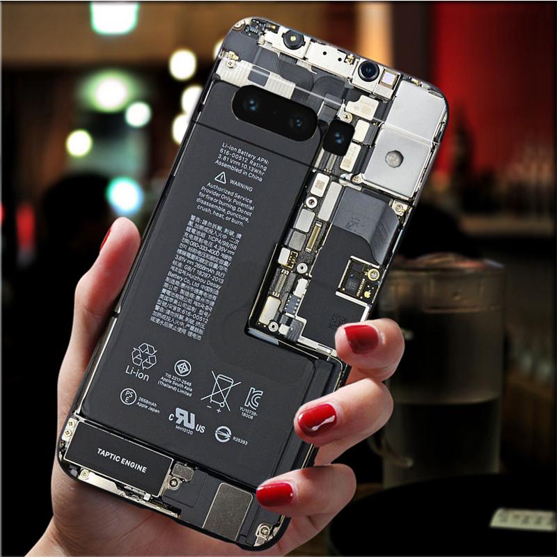 Чехол для телефона Google Pixel 7 Pro 7 6A 6 Pro 5A 4A 3A Pixel 4 XL Pixel 5 6 4 3 XL 3A XL 2 XL, аккумулятор, материнская плата, плата